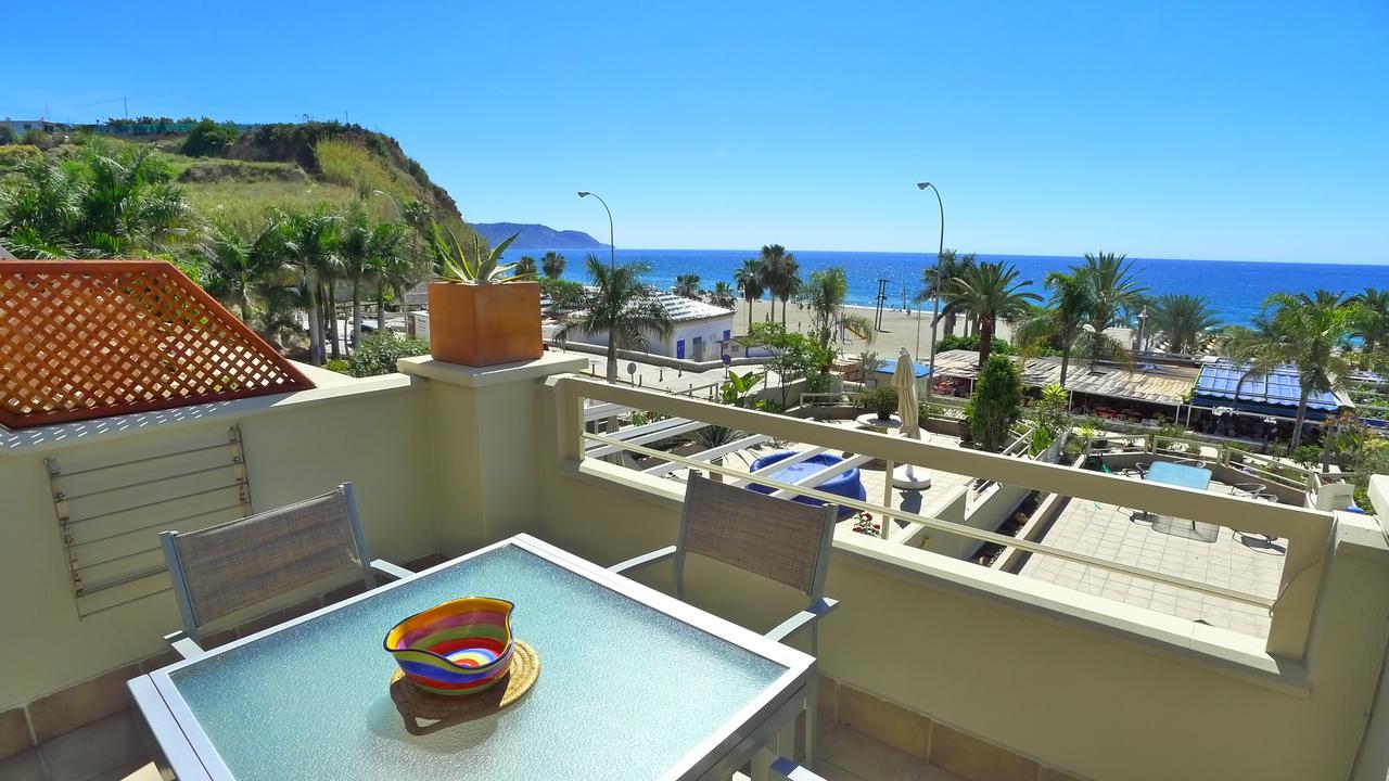 Ferienwohnung Burriana Front Line Nerja Exterior foto