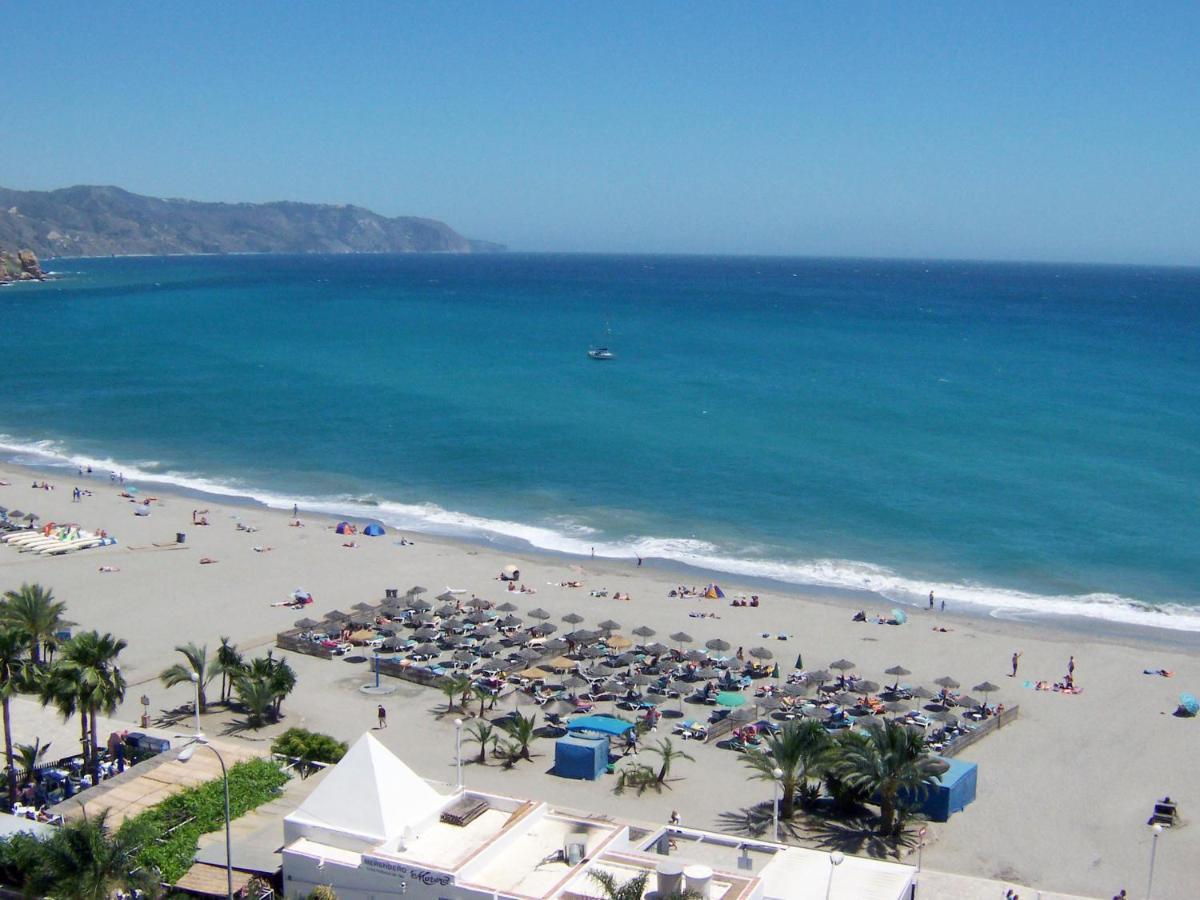 Ferienwohnung Burriana Front Line Nerja Exterior foto